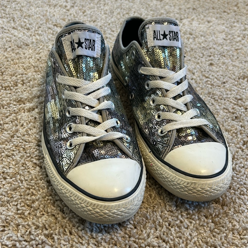 Sequin CONVERSE women’s 9